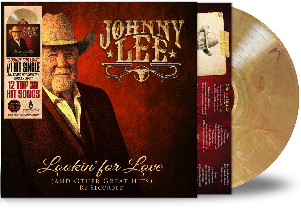 the album cover for Johnny Lee - Lookin' For Love & Other Great Hits - Re-Recorded