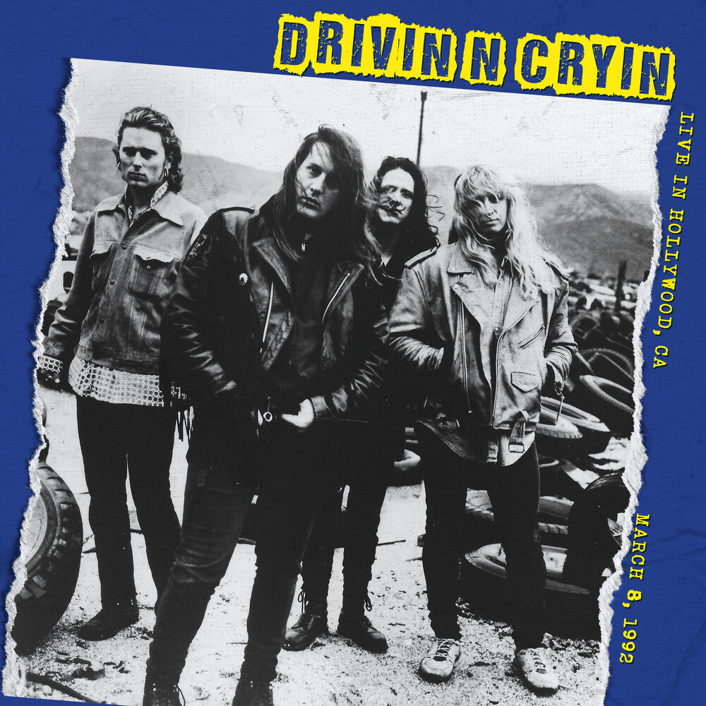 the album cover for Drivin' N' Cryin' - Live In Hollywood - March 8, 1992