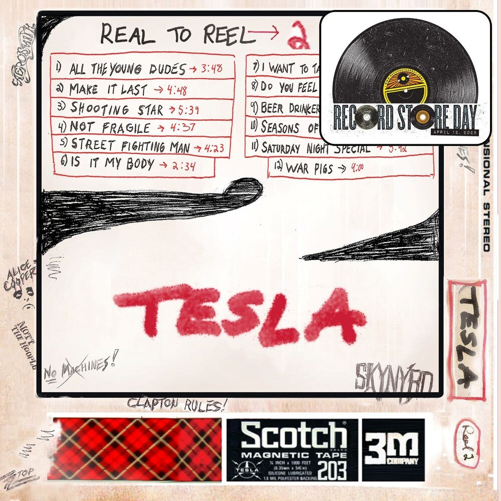 the album cover for Tesla - Real 2 Reel Vol. 2 (Rsd) [Record Store Day]