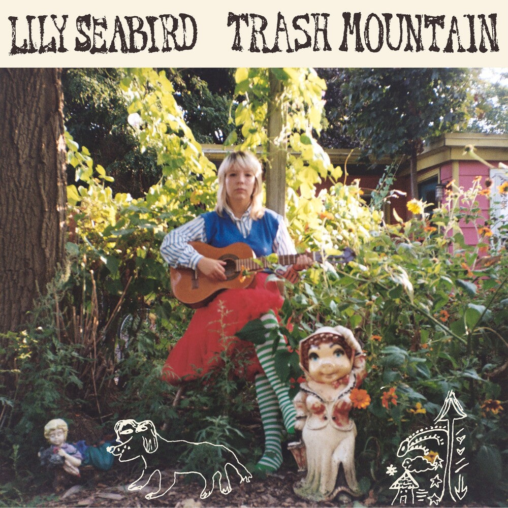the album cover for Lily Seabird - Trash Mountain - Pink [Colored Vinyl] (Pnk)