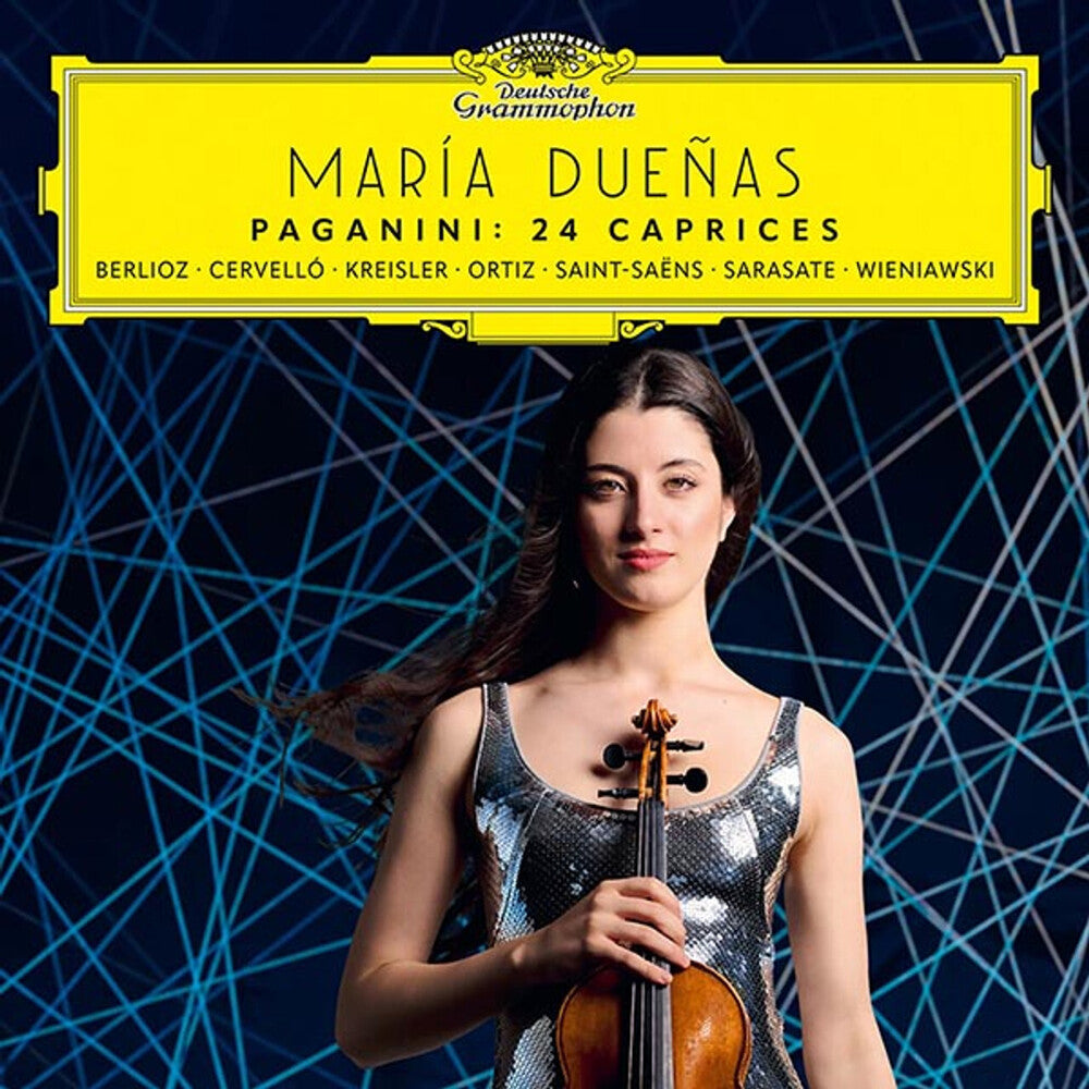 the album cover for Paganini / Maria Duenas - Paganini's Iconic 24 Caprices (W/Cd) (Uk)