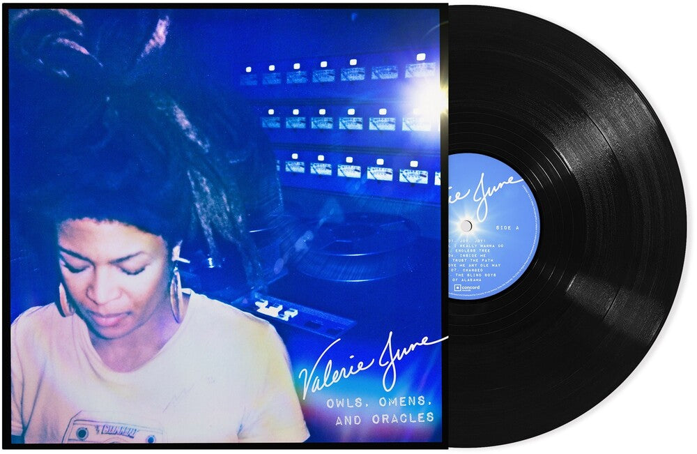 the album cover for Valerie June - Owls, Omens, and Oracles