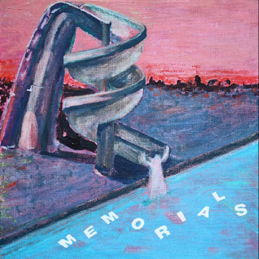 the album cover for Memorials - Memorial Waterslides [Colored Vinyl] (Org) [Indie Exclusive] [Download Included]