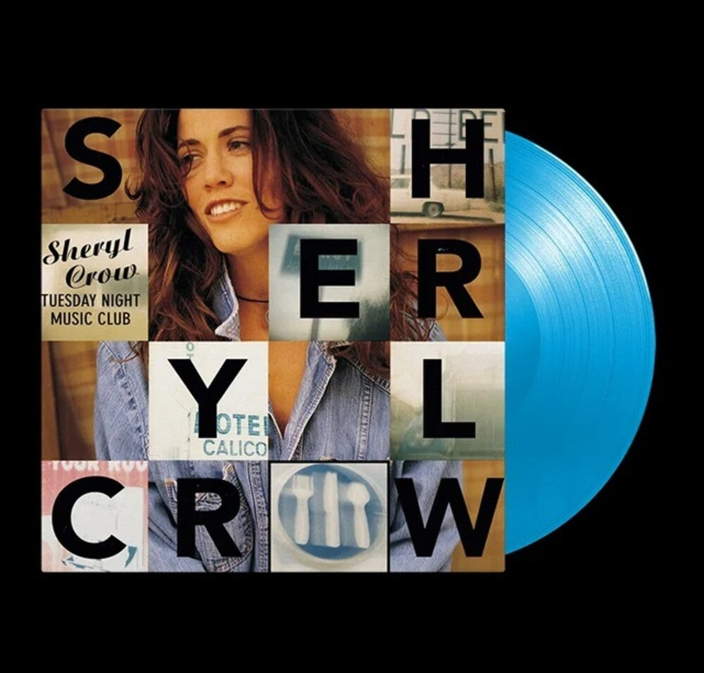 the album cover for Sheryl Crow - Tuesday Night Music Club (Blue) [Colored Vinyl] [Limited Edition] (Hol)
