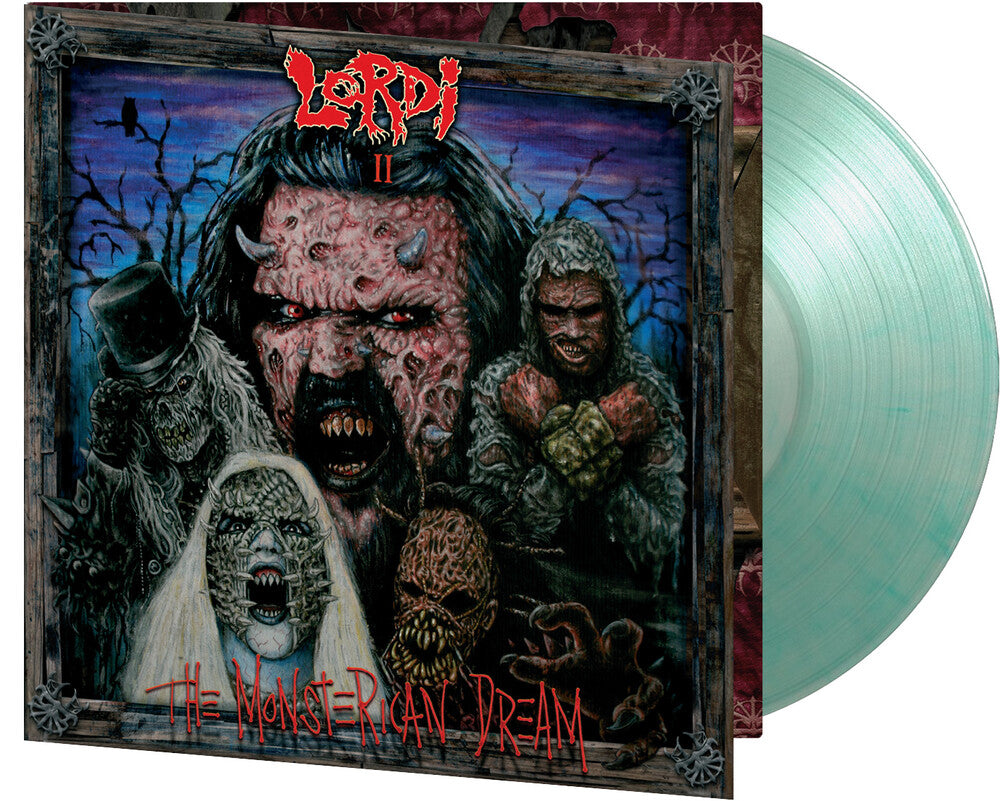 the album cover for Lordi - Monsterican Dream [Clear Vinyl] (Grn) [180 Gram]