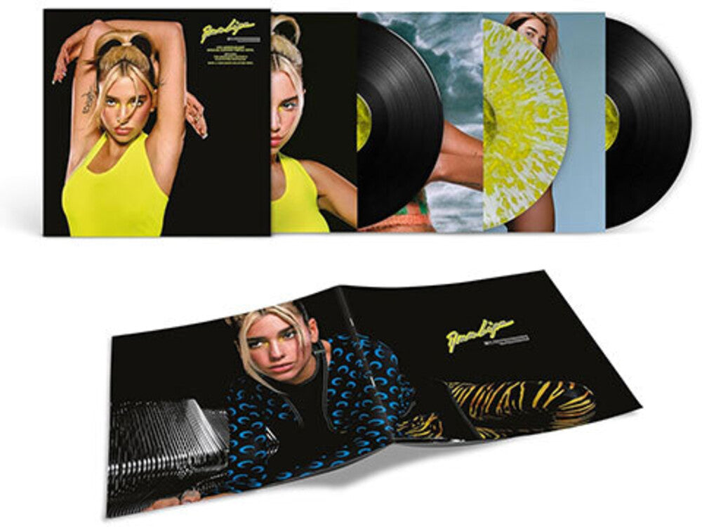 the album cover for Dua Lipa - Future Nostalgia (5th Anniversary Edition) -  [New artwork & limited edition splatter 3LP]