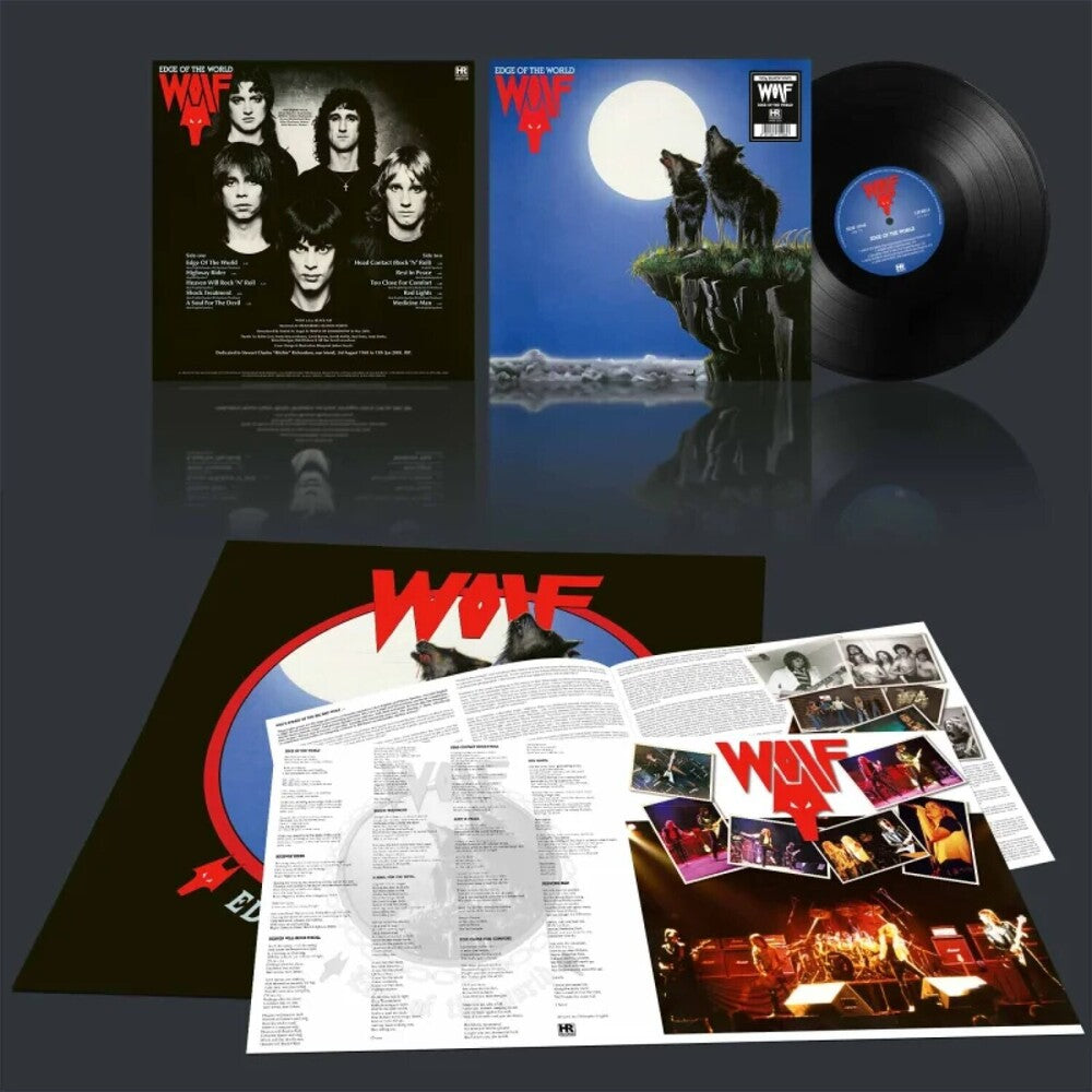 the album cover for Wolf - Edge Of The World [Reissue]