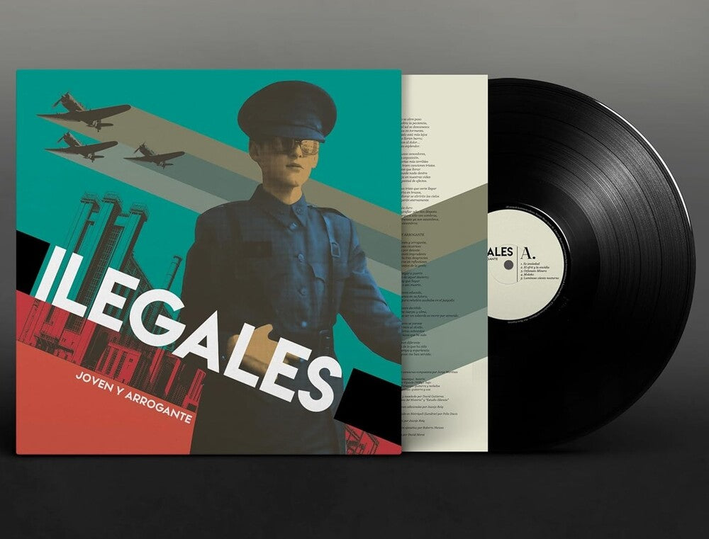 the album cover for Ilegales - Joven Y Arrogante (Spa)