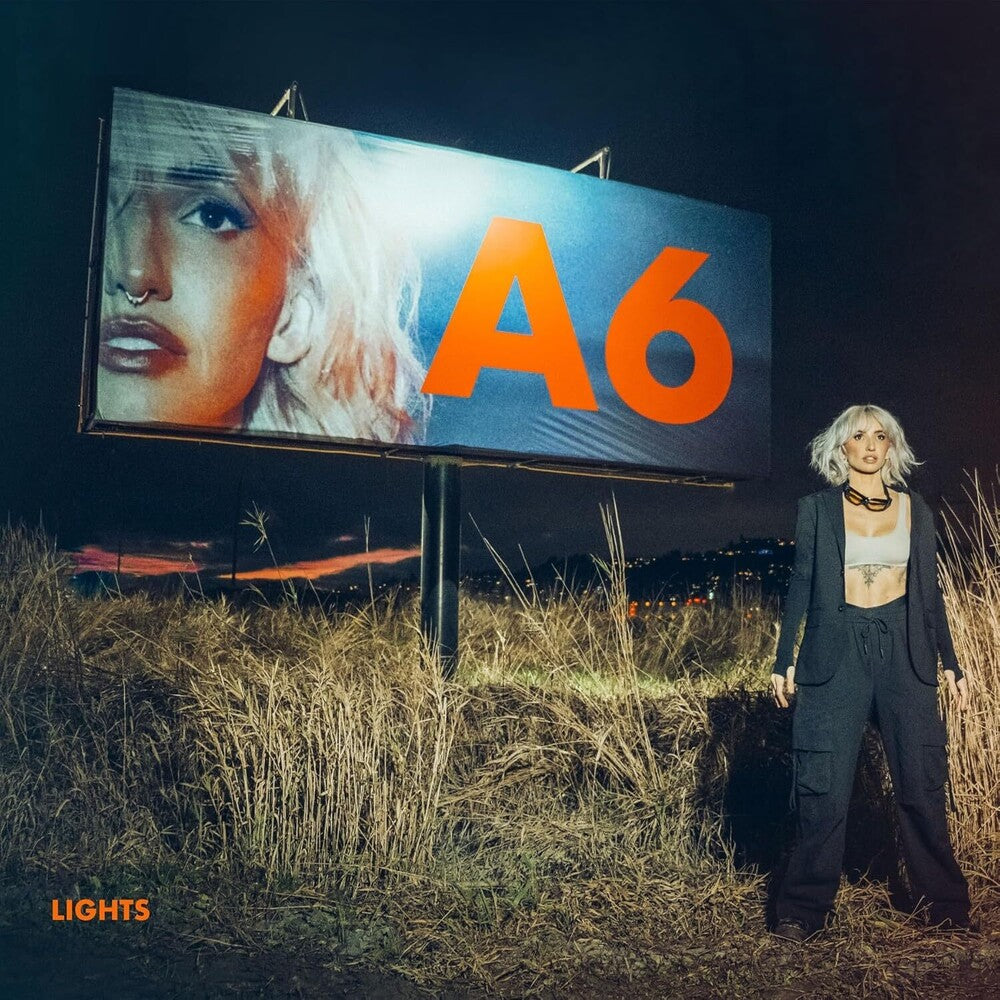 the album cover for Lights - A6 [Orange Crush LP]