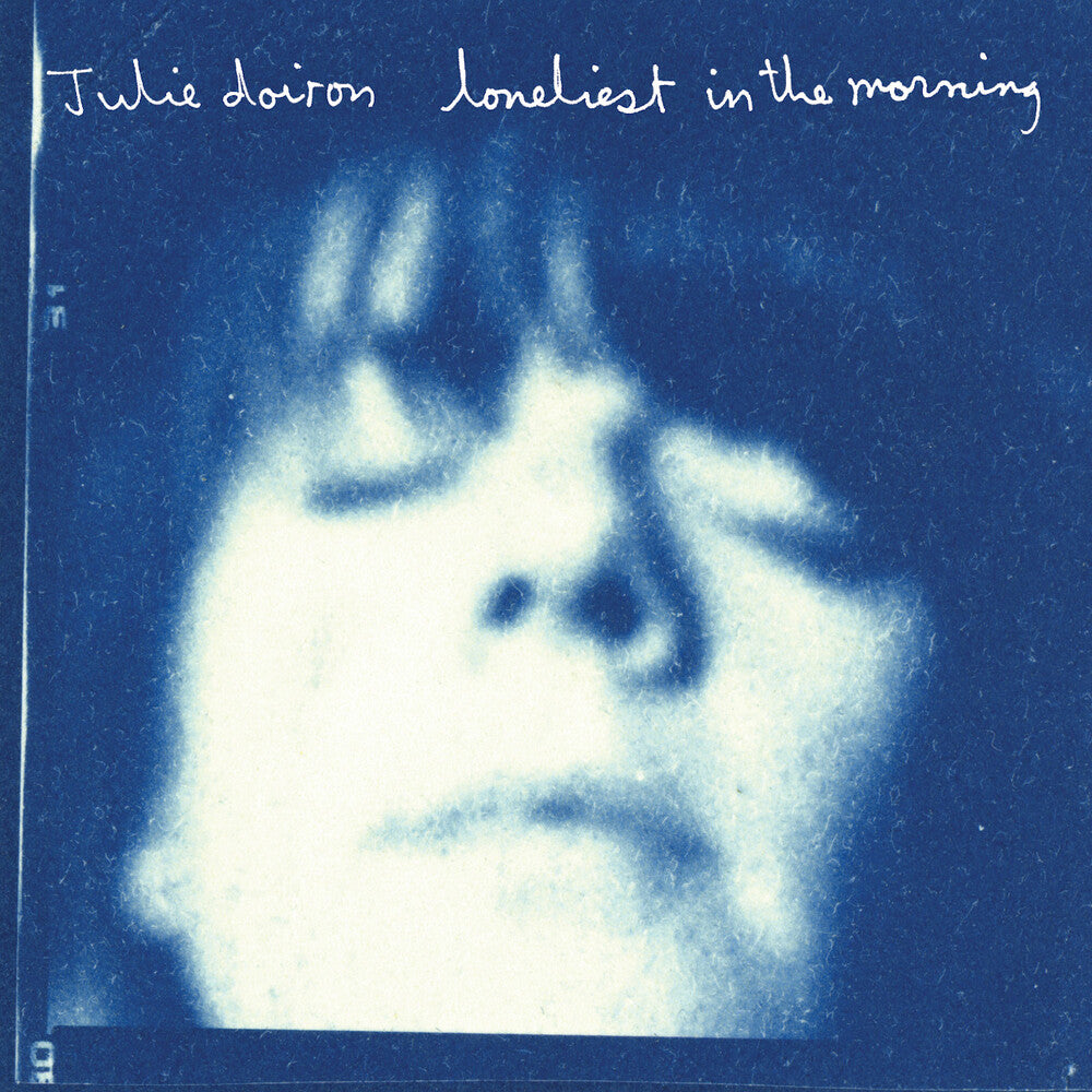 the album cover for Julie Doiron - Loneliest In The Morning - Blue (Blue) [Colored Vinyl]