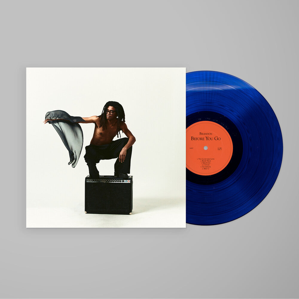 the album cover for Brandon - Before You Go (Blue) [Colored Vinyl]
