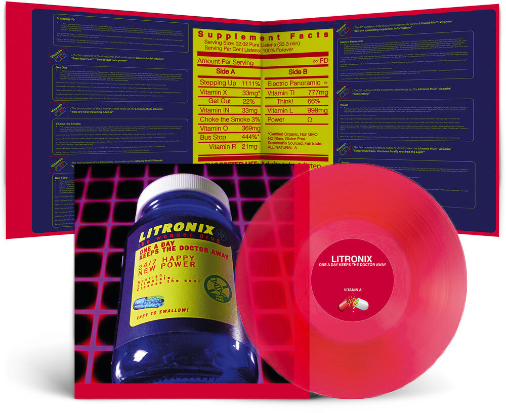 the album cover for Litronix - One a Day Keeps the Doctor Away - Red