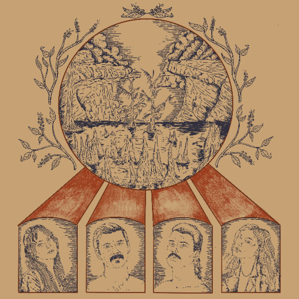the album cover for Nick Shoulders  / Lostines - Heart Of Night (10in)