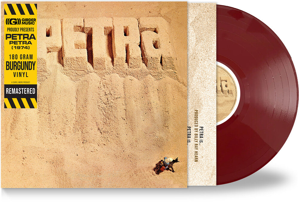 the album cover for Petra - Petra (Burg) [Colored Vinyl] [Limited Edition] [180 Gram] [Remastered]