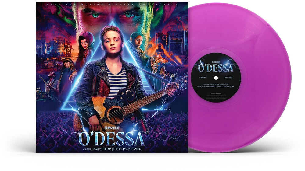 the album cover for O'dessa - O.S.T. (Colv) (Viol) - O'dessa - O.S.T. [Violet LP]