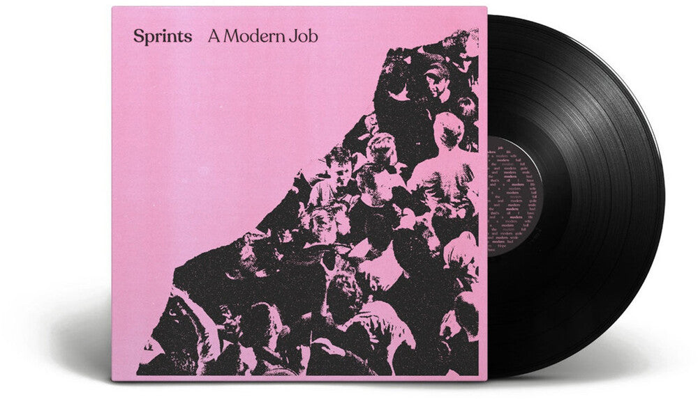 the album cover for Sprints - A Modern Job