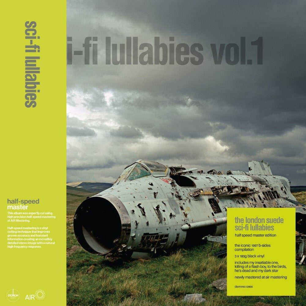 the album cover for London Suede - Sci-Fi Lullabies (Blk) [180 Gram] (Hfsm) (Uk)