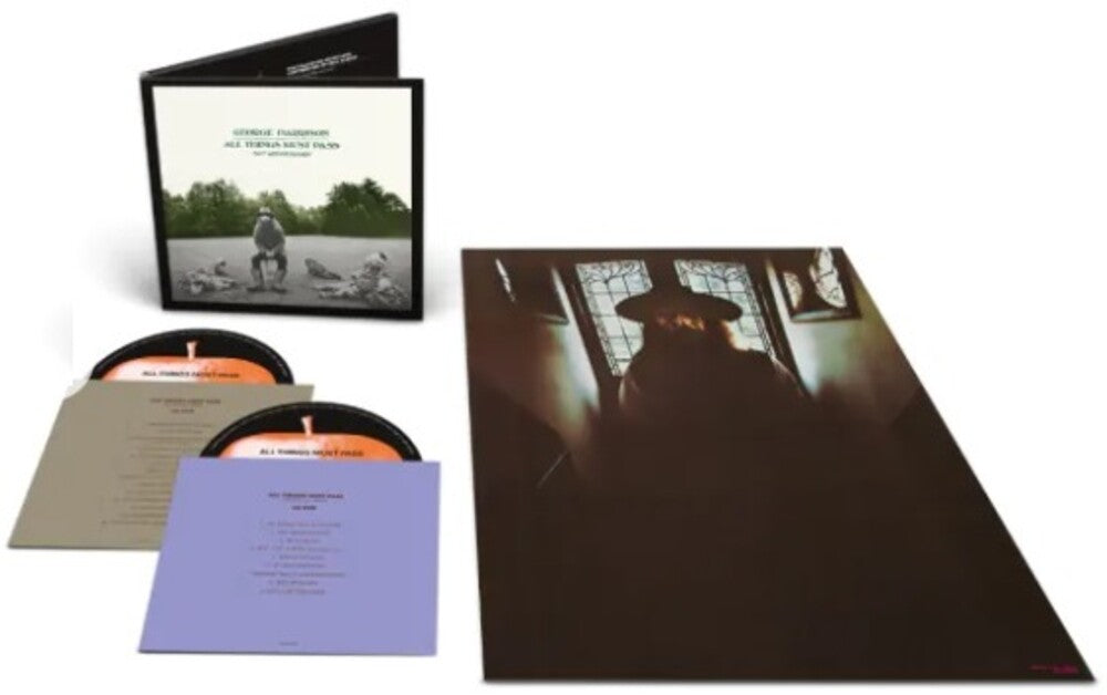 the album cover for George Harrison - All Things Must Pass (Wal) (Aniv) (Eco)