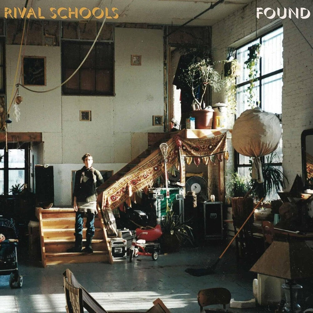 the album cover for Rival Schools - Found (Ambr) [Colored Vinyl] (Can)