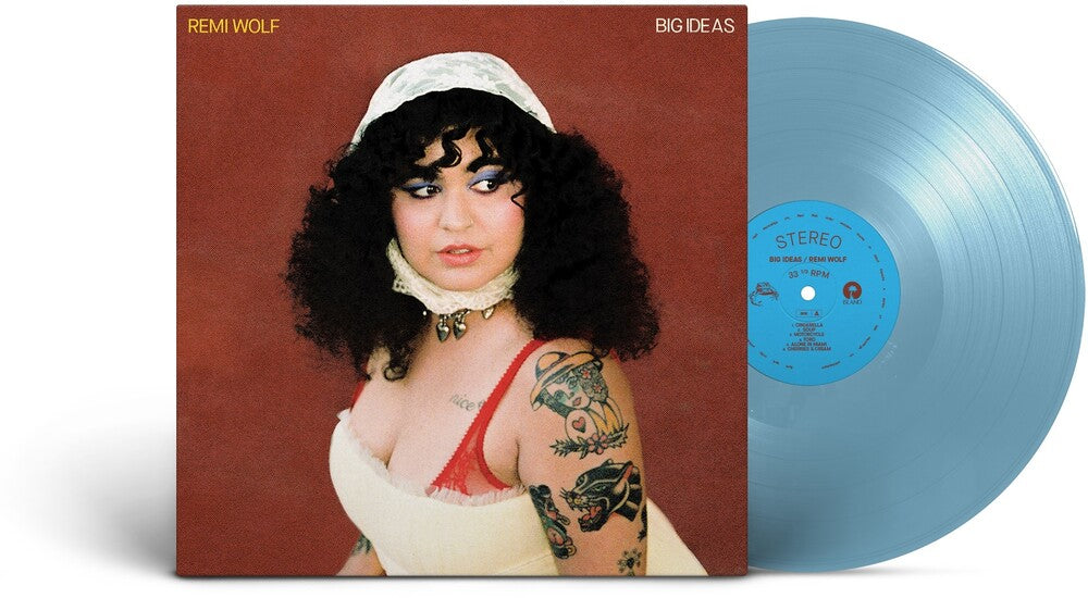 the album cover for Remi Wolf - Big Ideas [Baby Blue LP]