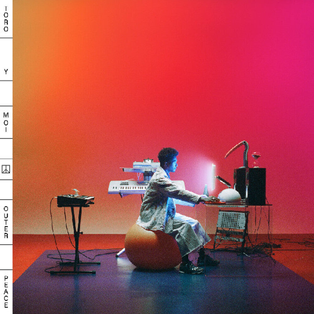 the album cover for Toro Y Moi - Outer Peace [Clear Vinyl] [Limited Edition] (Org) (Purp) (Spla)