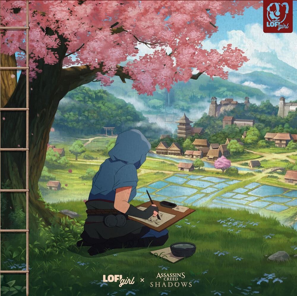 the album cover for Assassin's Creed Shadows - O.S.T. (Colv) (Ltd) - Assassin's Creed Shadows - O.S.T. [Colored Vinyl] [Limited Edition]