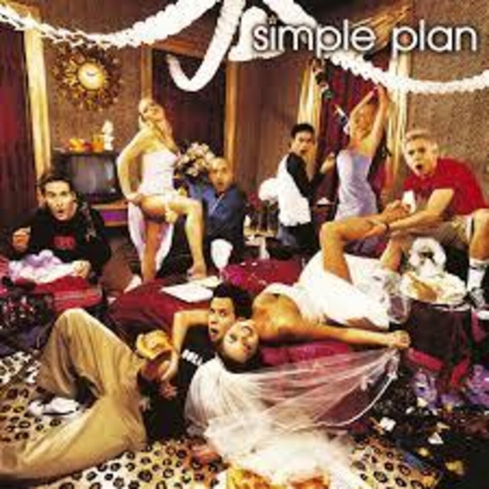 the album cover for Simple Plan - No Pads No Helmets...Just Balls [Colored Vinyl] [Limited Edition] (Red)