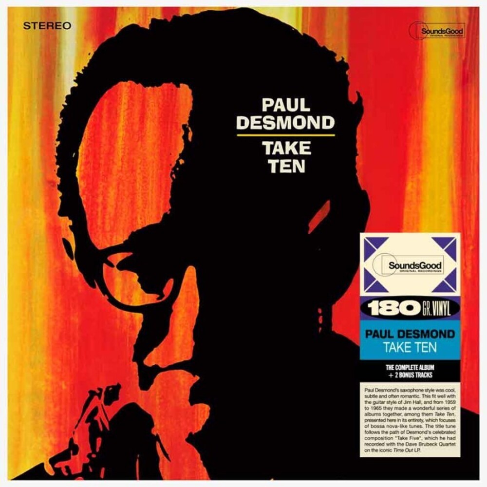 the album cover for Paul Desmond - Take Ten (Bonus Tracks) [Limited Edition] (Uk)
