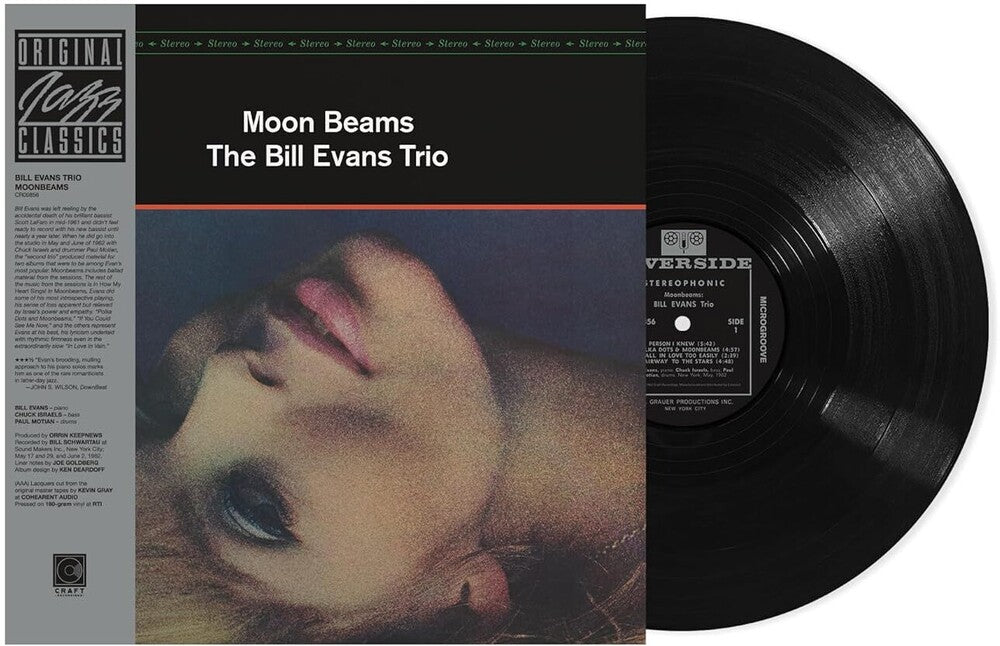 the album cover for Bill Evans Trio - Moon Beams (Original Jazz Classics Series) -  [180g LP]