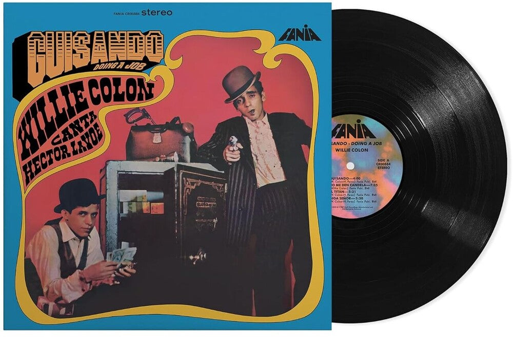 the album cover for Willie Colon &amp; Hector Lavoe - Guisando: Doing A Job