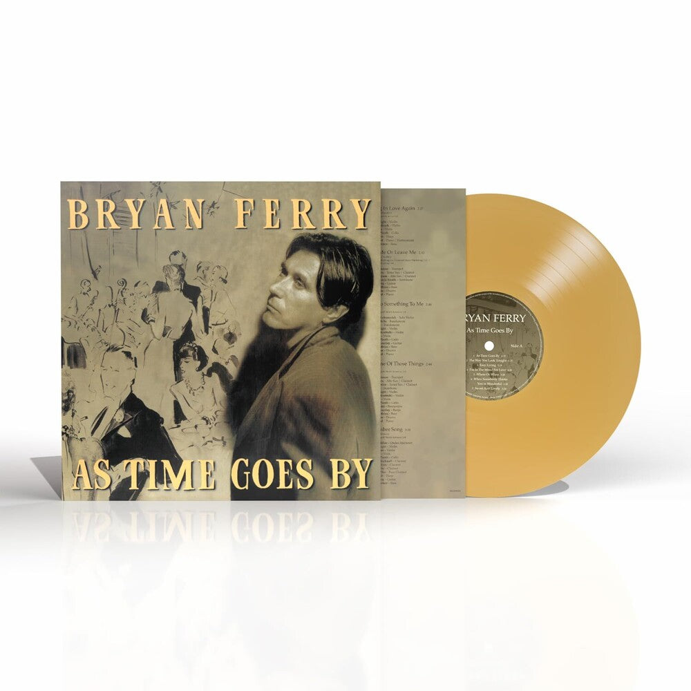 the album cover for Bryan Ferry - As Time Goes By
