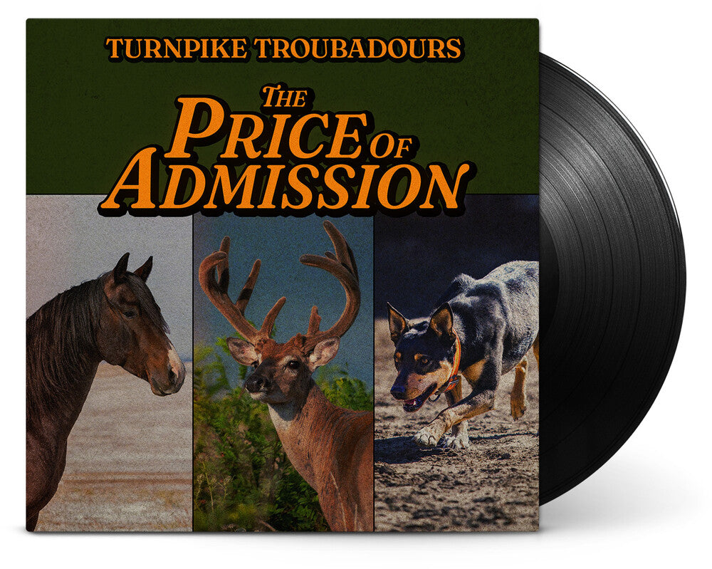 the album cover for Turnpike Troubadours - The Price Of Admission [LP]