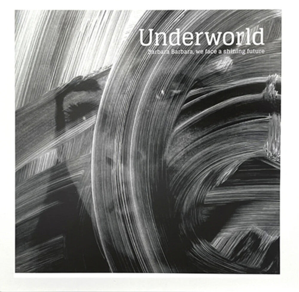 the album cover for Underworld - Barbara Barbara We Face A Shining Future