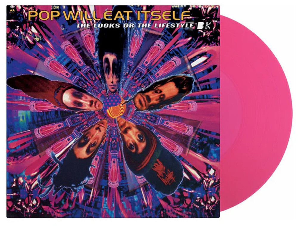 the album cover for Pop Will Eat Itself - Looks Or The Lifestyle [Colored Vinyl] [Limited Edition] (Mgta) [180 Gram]