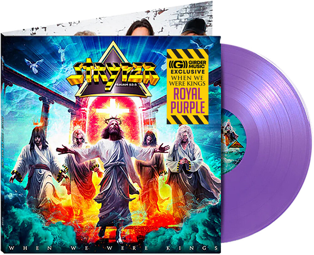 the album cover for Stryper - When We Were Kings - Purple [Colored Vinyl] [Limited Edition] (Purp)