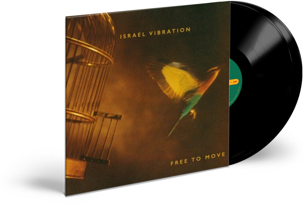 the album cover for Israel Vibration - Free To Move