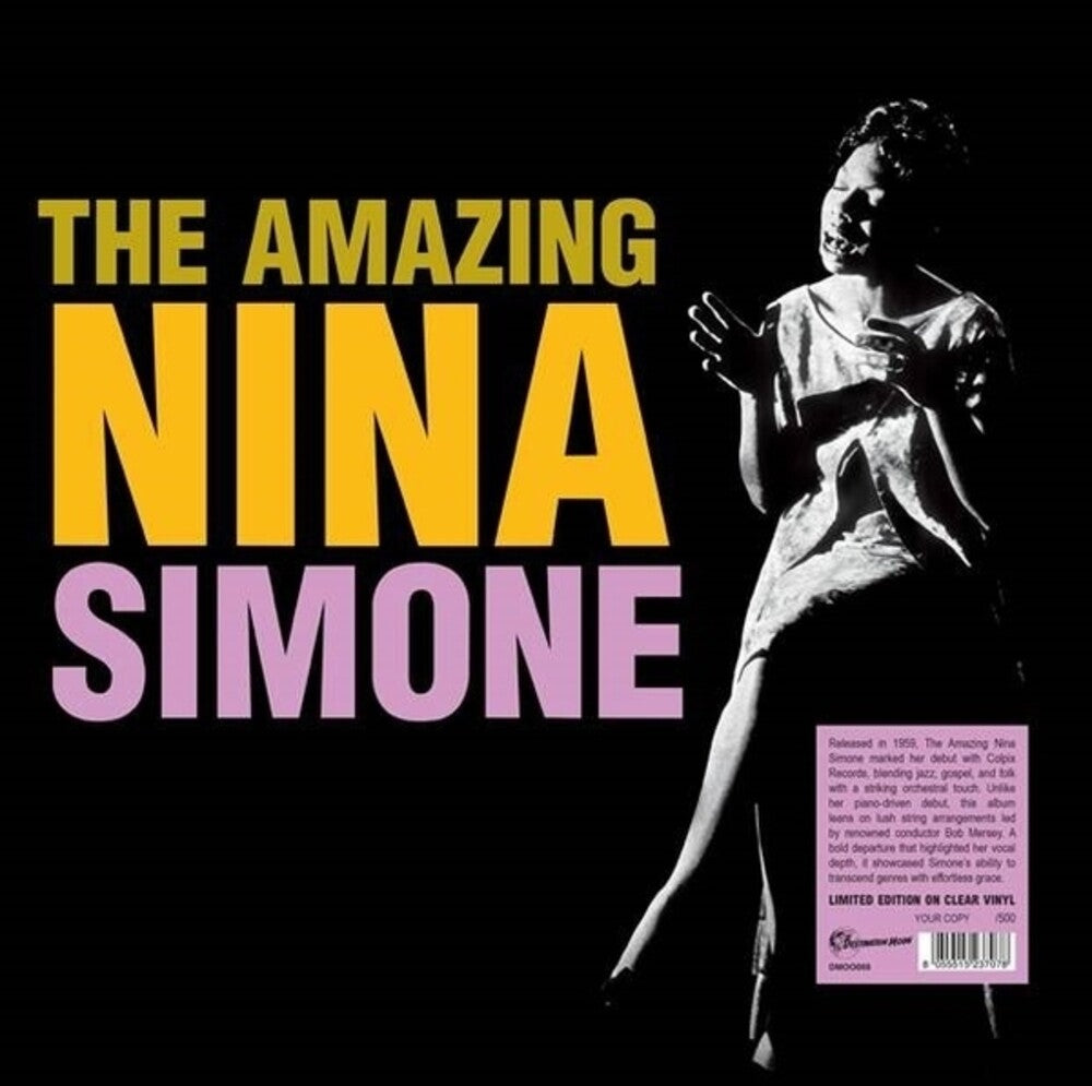 the album cover for Nina Simone - Amazing Nina Simone [Clear Vinyl] (Can)