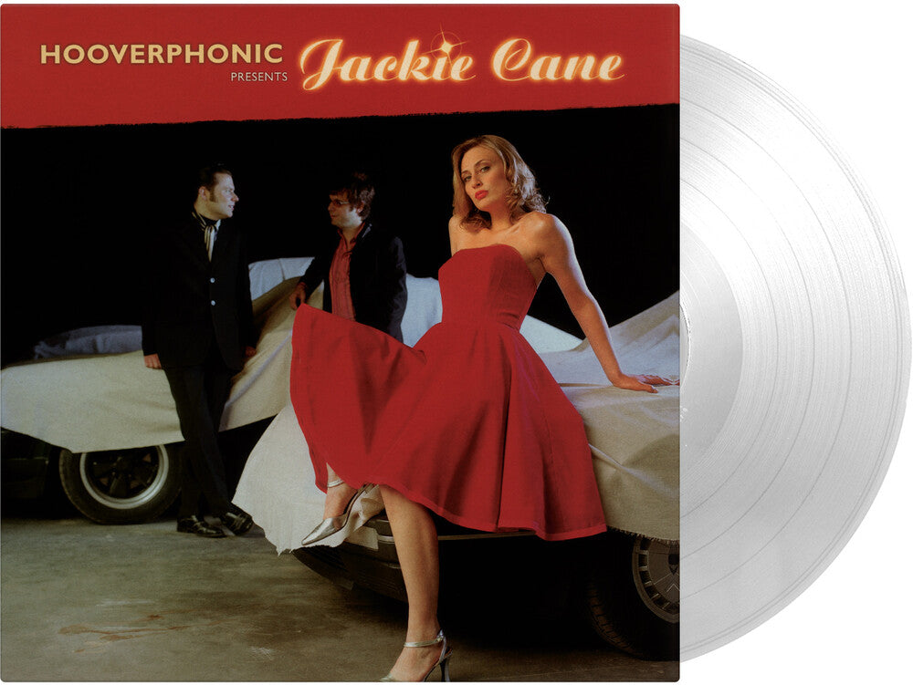 the album cover for Hooverphonic - Presents Jackie Cane [Clear Vinyl] [Limited Edition] [180 Gram]