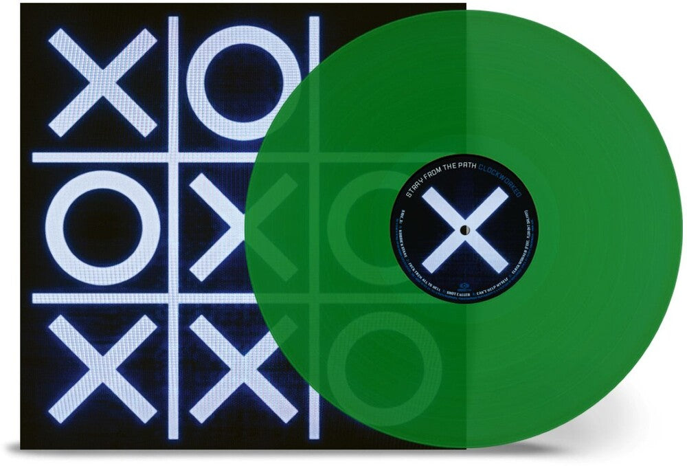 the album cover for Stray From The Path - Clockworked [Green LP]