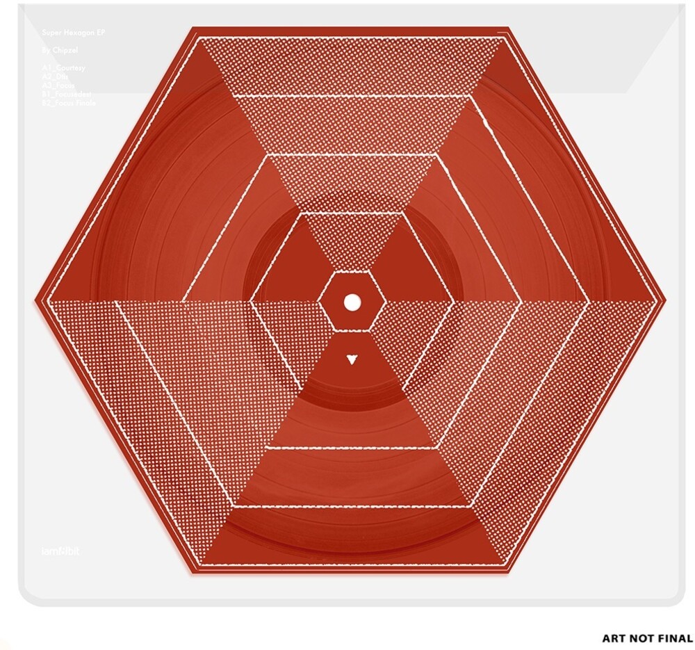 the album cover for Chipzel - Super Hexagon - O.S.T. [Colored Vinyl]