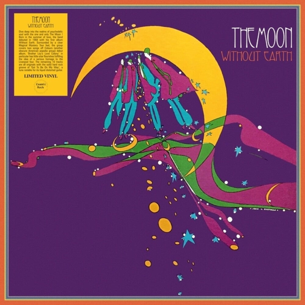 the album cover for MOON - Without Earth