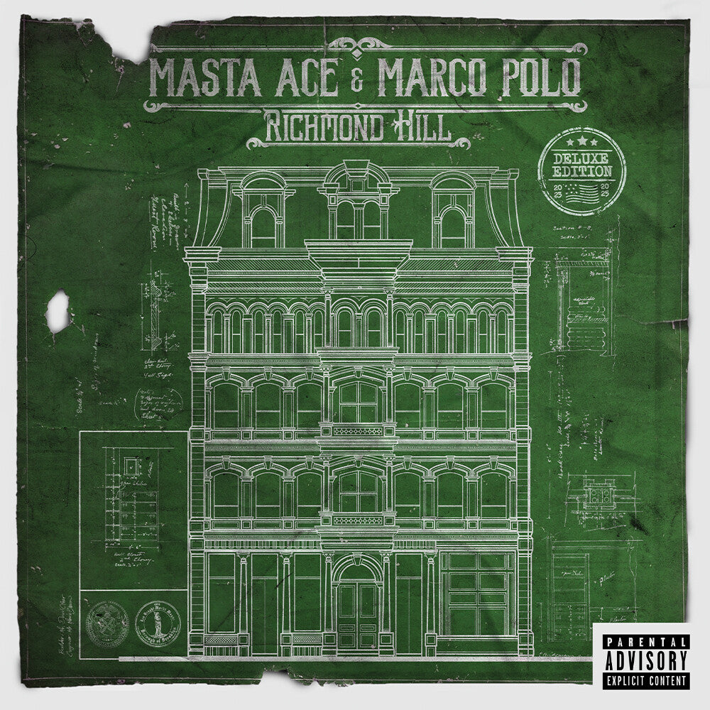 the album cover for Masta Ace & Marco Polo - Richmond Hill (Deluxe Edition) [2LP in Gatefold Jacket]