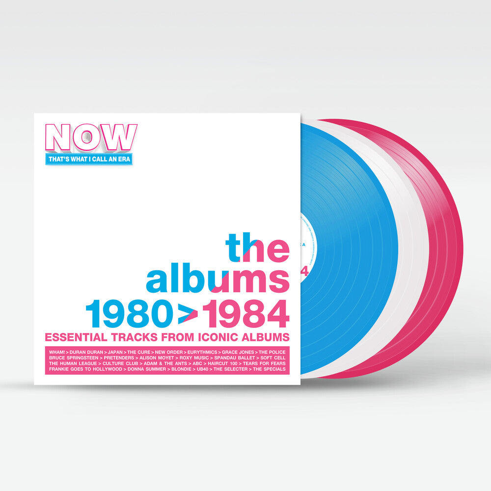 the album cover for Now That's What I Call An Era: Albums 1980-1984 - Now That's What I Call An Era: Albums 1980-1984