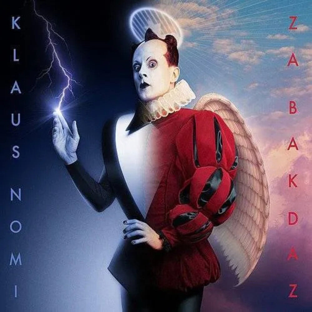 the album cover for Klaus Nomi - Za Bakdaz: The Unfinished Opera [Colored Vinyl] [Limited Edition]