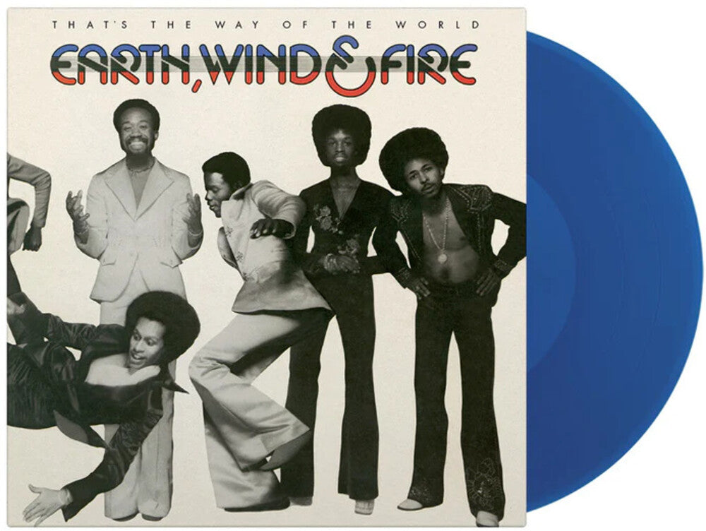the album cover for Earth, Wind & Fire - That's The Way Of The World [Colored Vinyl, Blue] (Gate)