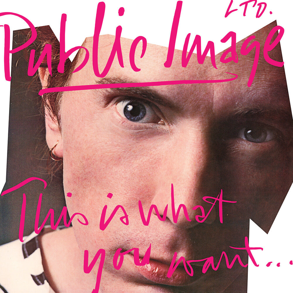 the album cover for Public Image Ltd. - This Is What You Want This Is What You Get [Colored Vinyl]