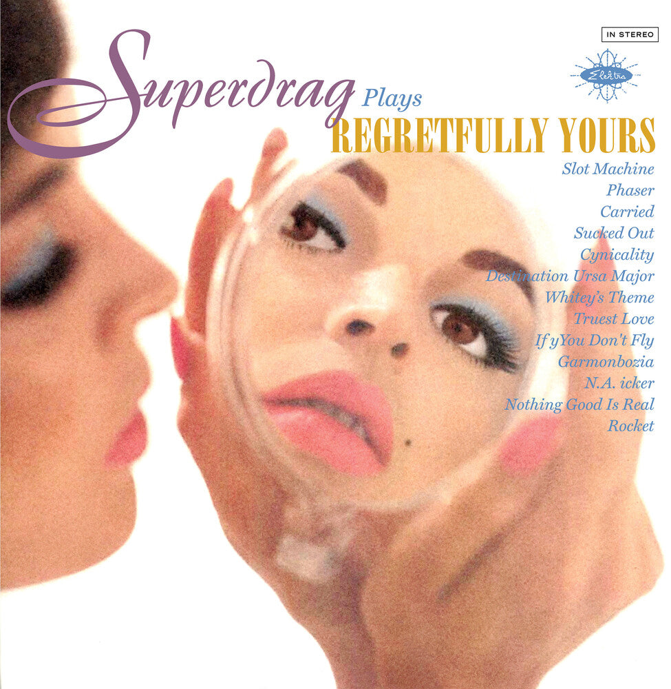 the album cover for Superdrag - Regretfully Yours (Elektra 75) [Colored Vinyl, Pink, Retailer Exclusive]