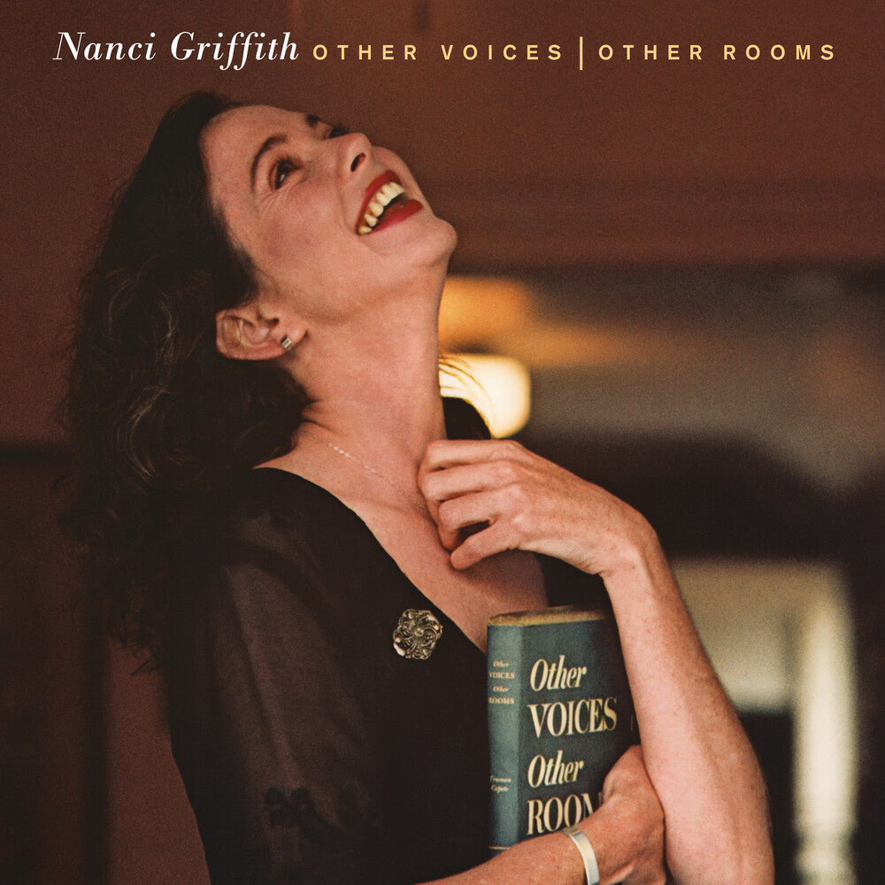 the album cover for Nanci Griffith - Other Voices, Other Rooms (Elektra 75) (Bme)