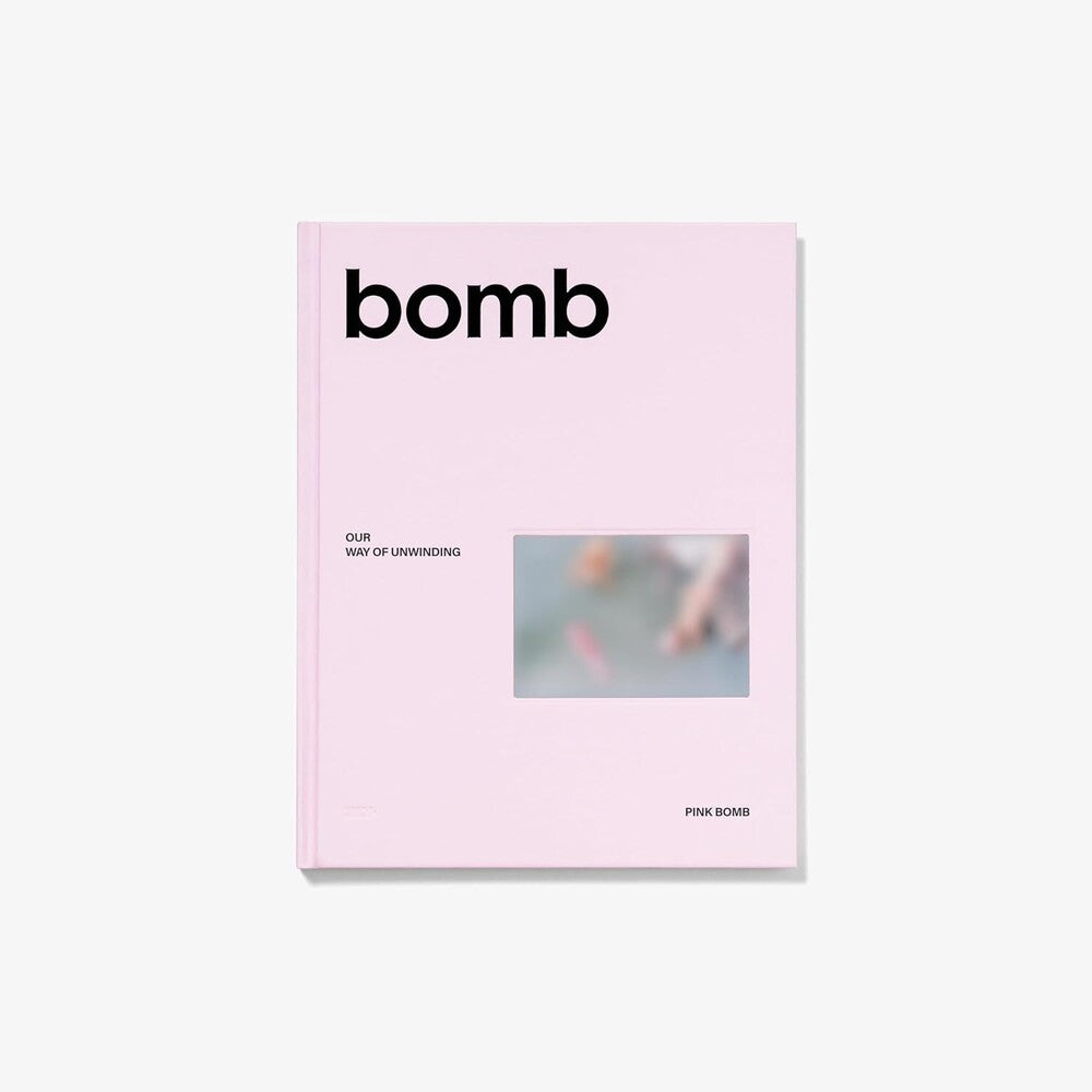 the album cover for ILLIT - Bomb [Pink Bomb Ver.] (Post) (Stic) (Phob) (Phot)