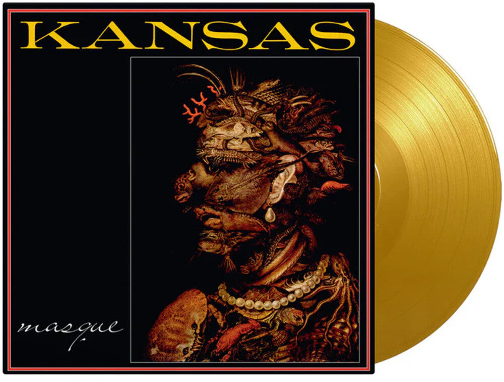 the album cover for Kansas - Masque [Colored Vinyl] [Limited Edition] [180 Gram] (Ylw) (Hol)
